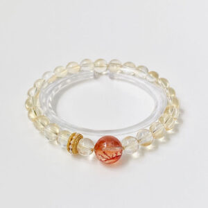 Natural Citrine Gemstone Bracelet