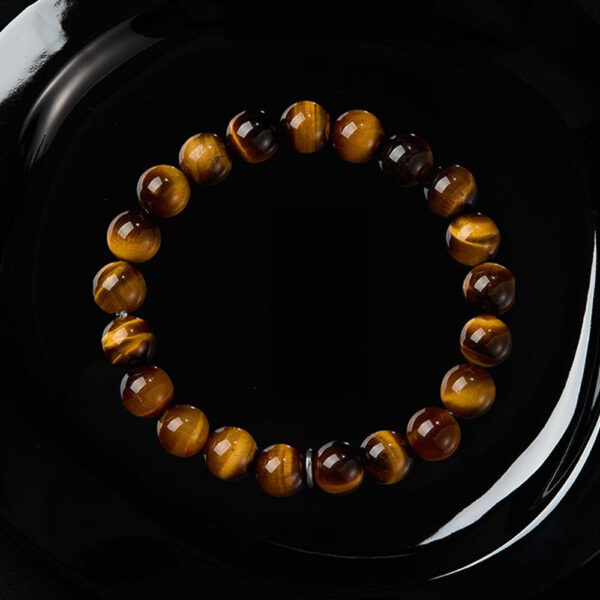 "Golden Stripes" Natural Tiger’s Eye Bracelet