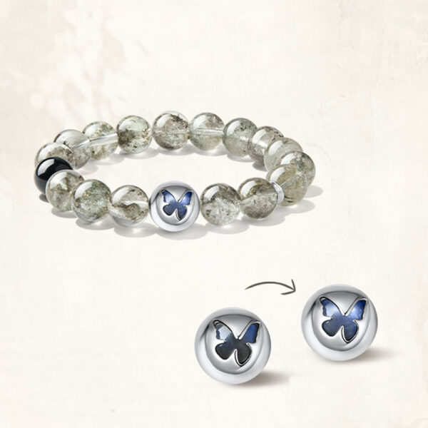 "Emerald Harmony" Green Phantom Quartz Bracelet