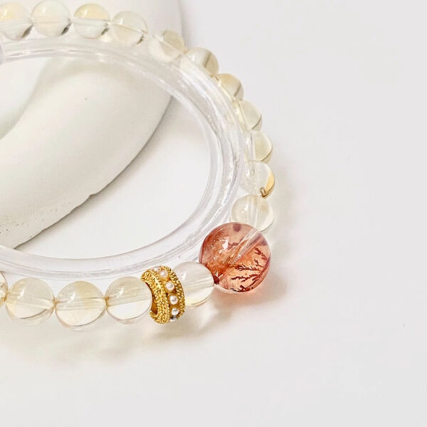 Natural Citrine Gemstone Bracelet