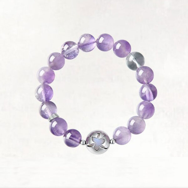 "Wisdom Stone" Natural Amethyst Bracelet for Women