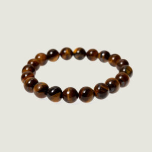 "Golden Stripes" Natural Tiger’s Eye Bracelet