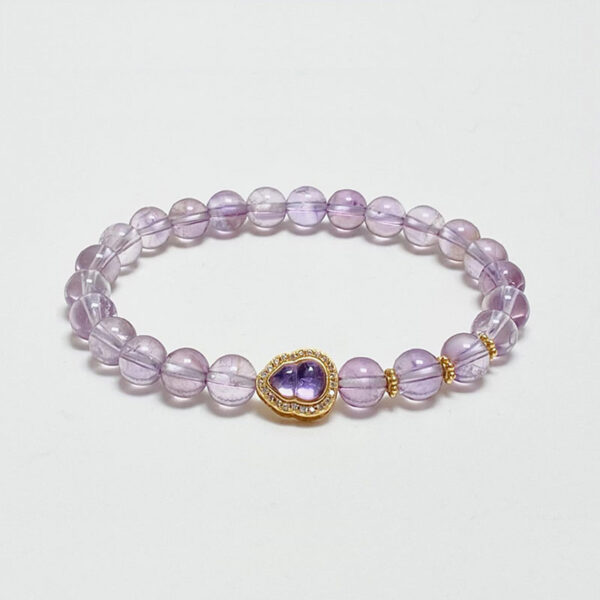 Natural Amethyst Gourd Bracelet