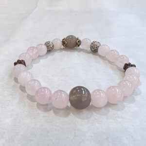 Love and Romance Rose Quartz Bracelet for Charm and Relationships